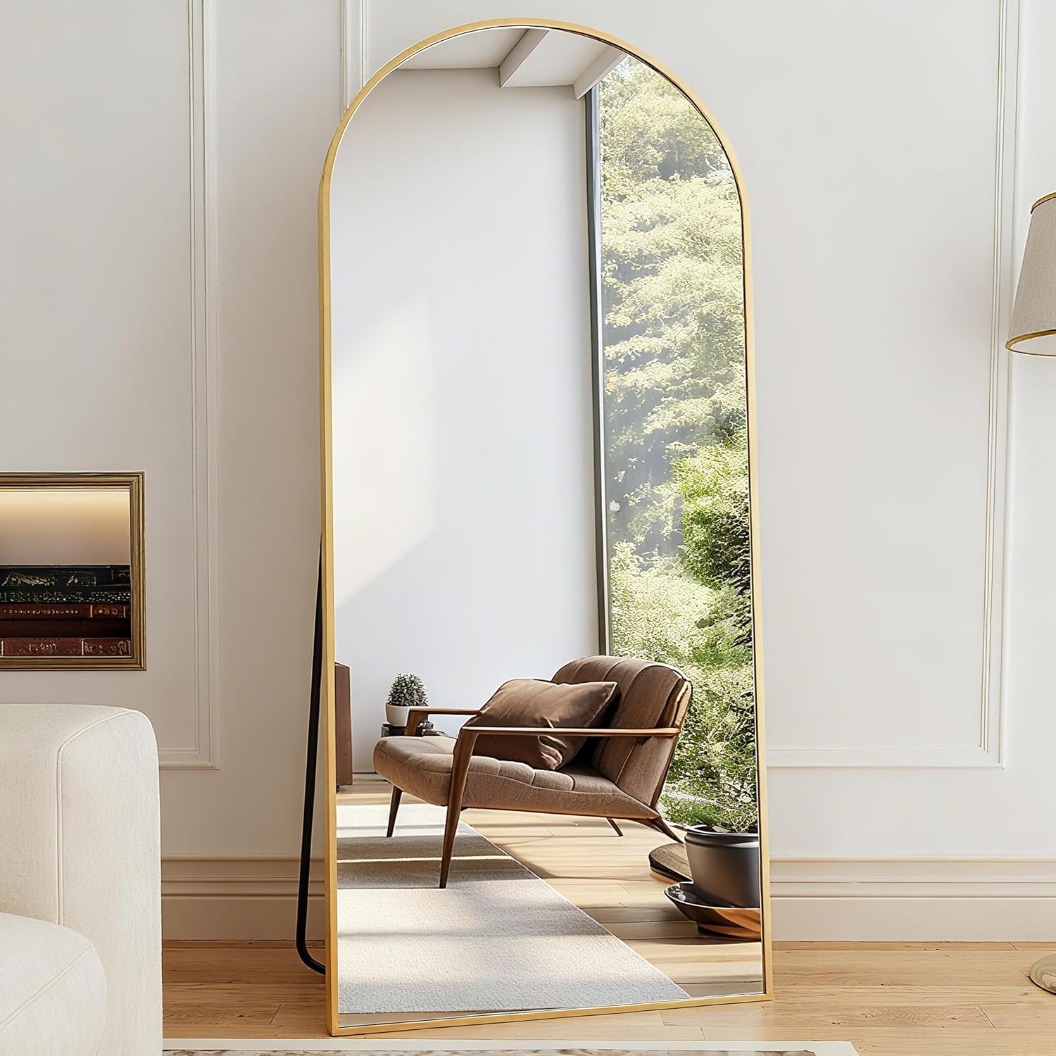 Arch Mirror Leaning - Full Length Mirror, 78