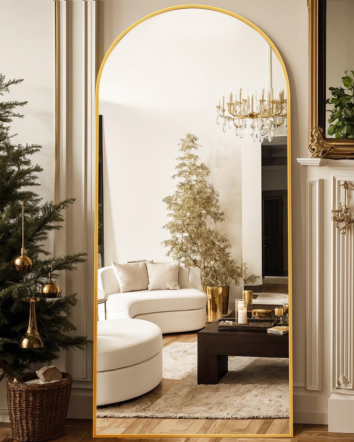 Arch Mirror Leaning - 76