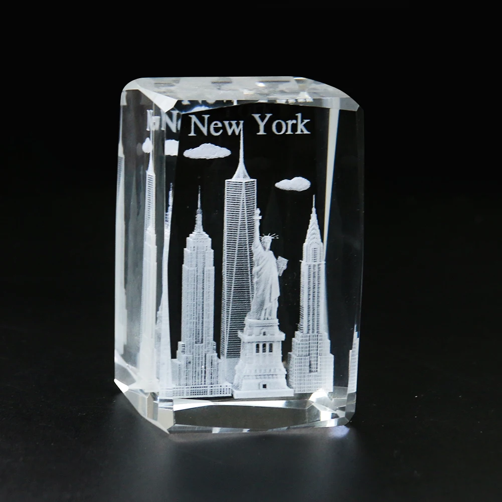 Interior Design New York - 3D Crystal Interior Sculpted Architectural Model