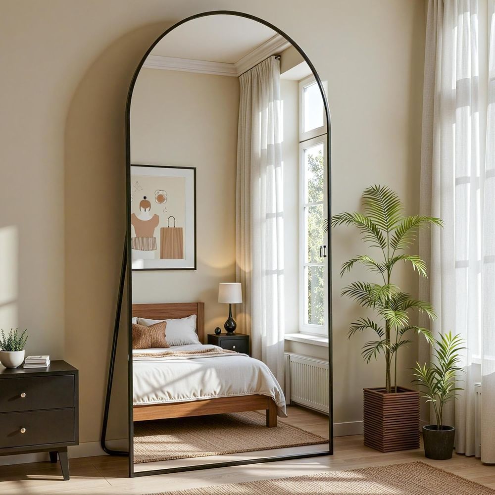 76x34 Oversized Full Length Mi - Arch Mirror Leaning ulasan dan harga
