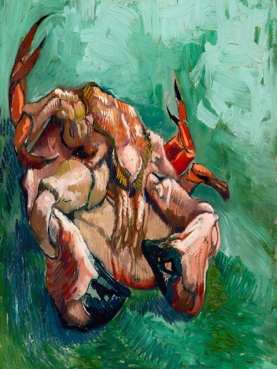 Van Gogh Inspired Crab on its  - Interior Design Its ulasan dan harga