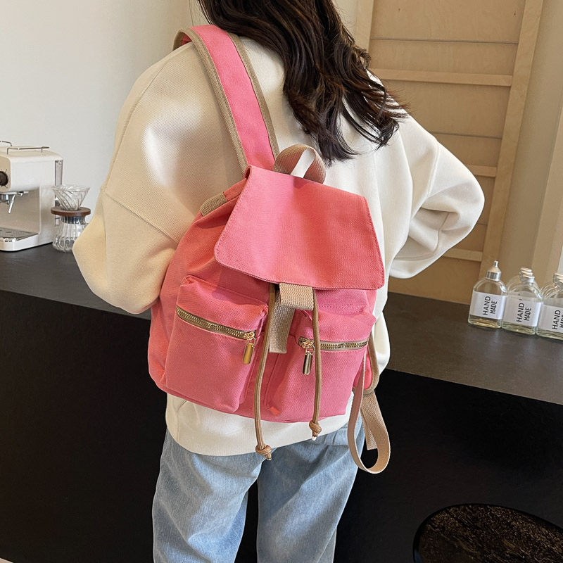 Canvas Backpack Women Travel B - Interior Design Women ulasan dan harga
