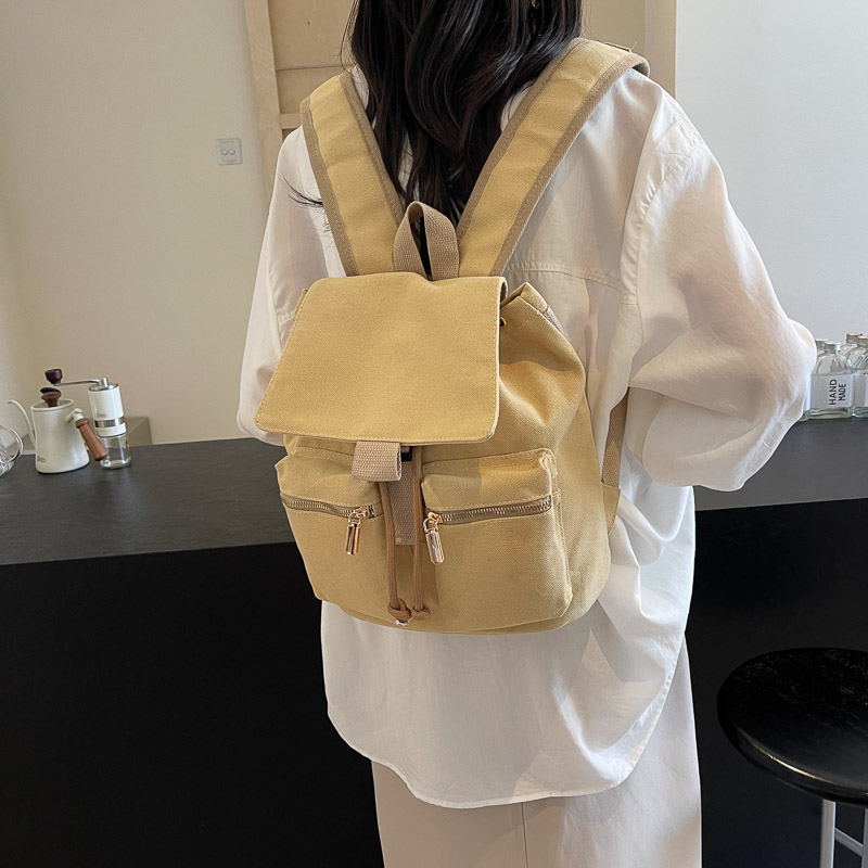 Canvas Backpack Women Travel B - Interior Design Women ulasan dan harga