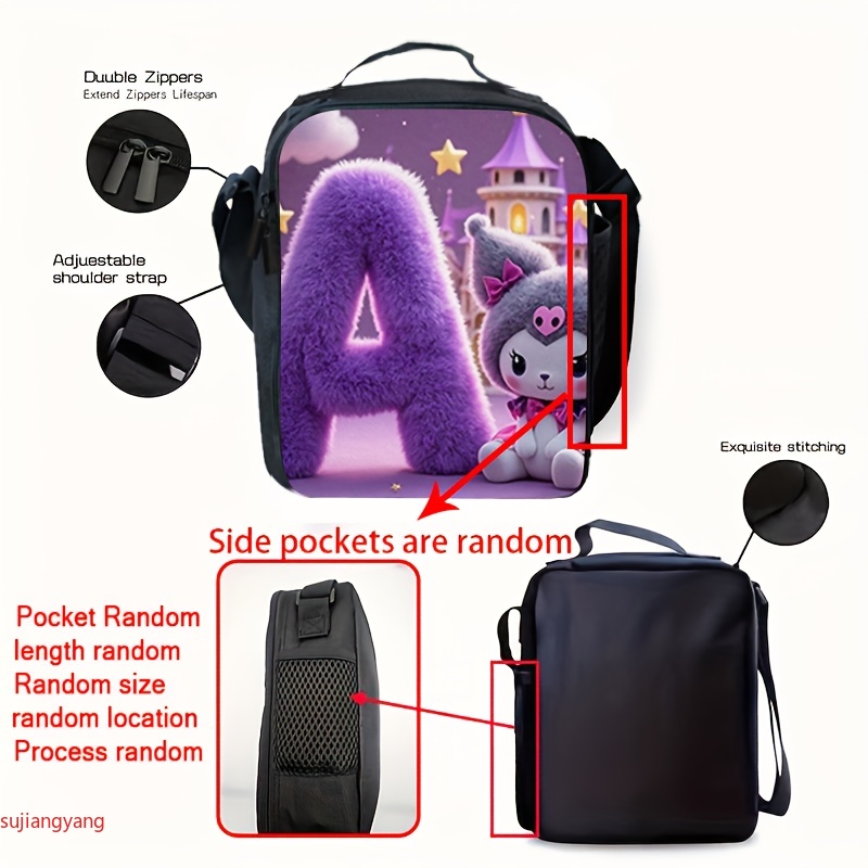 3pcs Kuromi Letter-Themed Back - Interior Design Its ulasan dan harga