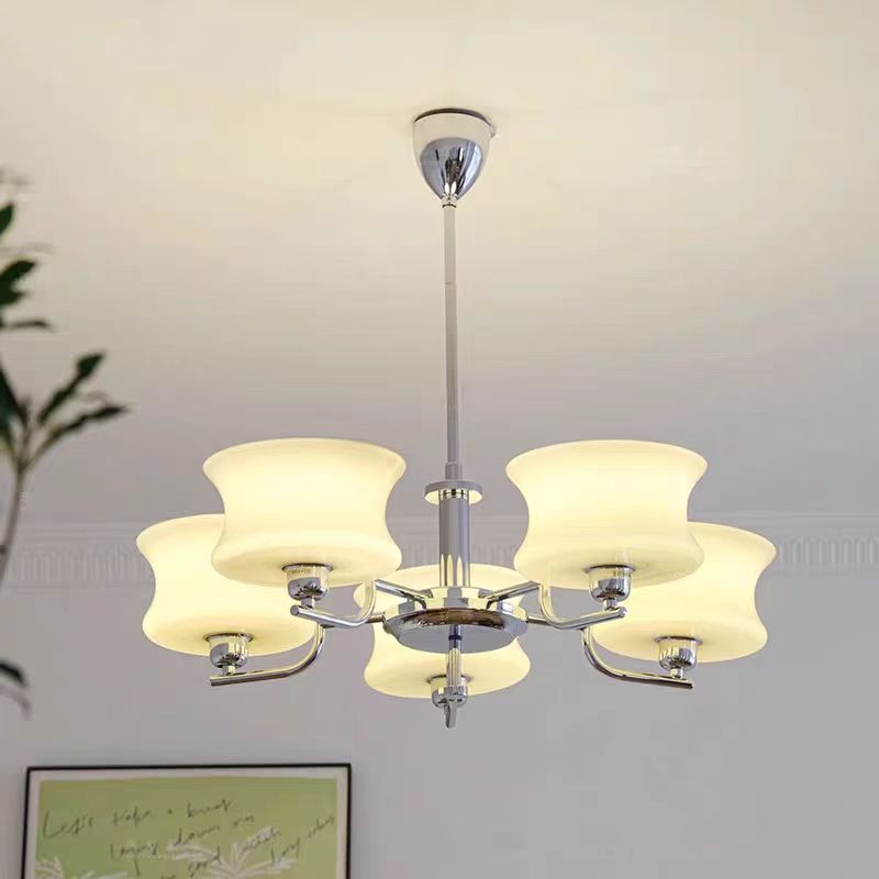 Belue Chandelier French milky  - Interior Design Elements ulasan dan harga