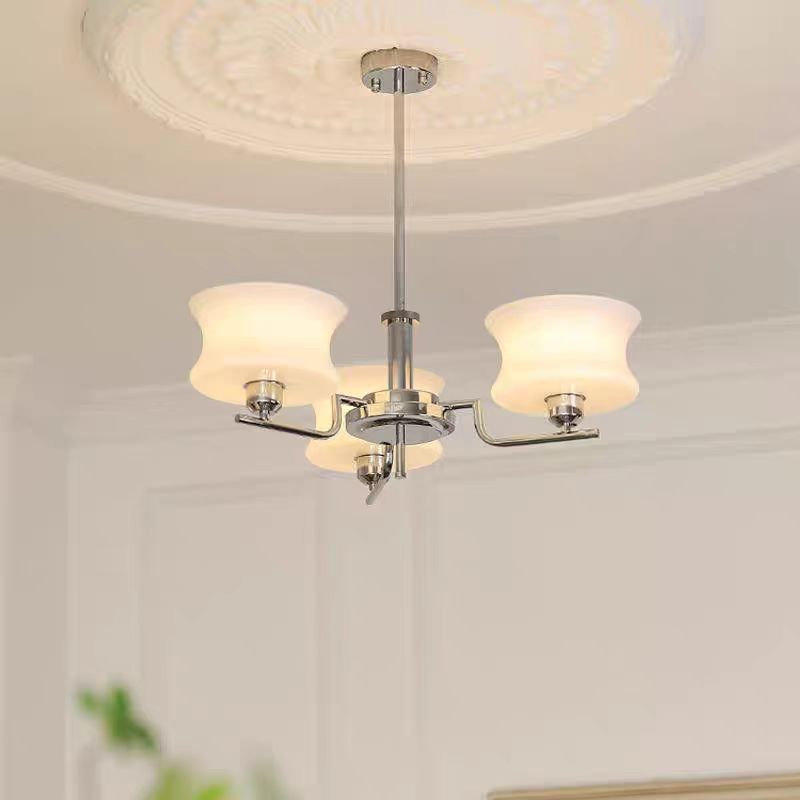 Belue Chandelier French milky  - Interior Design Elements ulasan dan harga