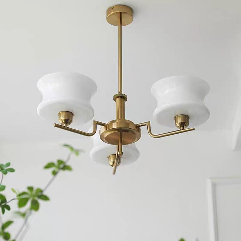 Belue Chandelier French milky  - Interior Design Elements ulasan dan harga