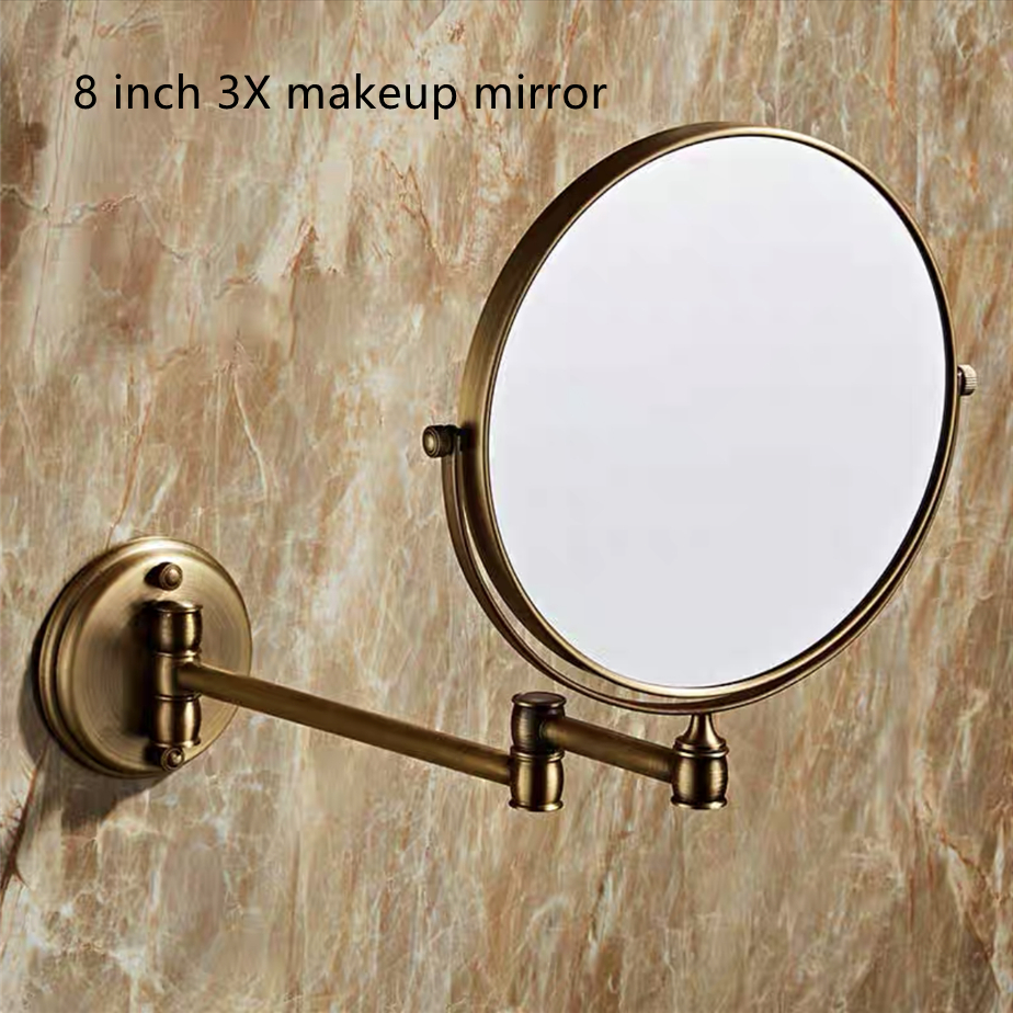 Black/Gold Brass Bathroom Mirr - Rattan Mirror Round ulasan dan harga