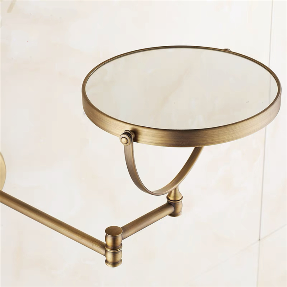 Black/Gold Brass Bathroom Mirr - Rattan Mirror Round ulasan dan harga