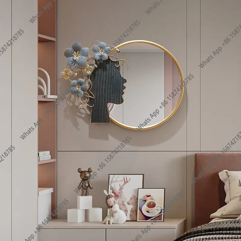 Gh Premium Background Decorati - Rattan Mirror Round ulasan dan harga
