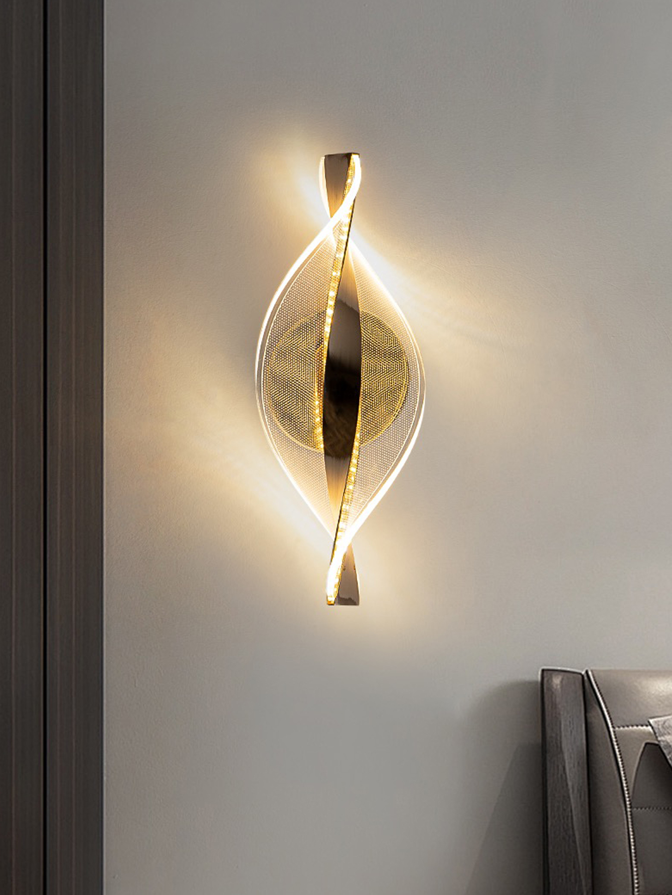 LED Modern Design Wall Sconce, - Interior Design Elements ulasan dan harga