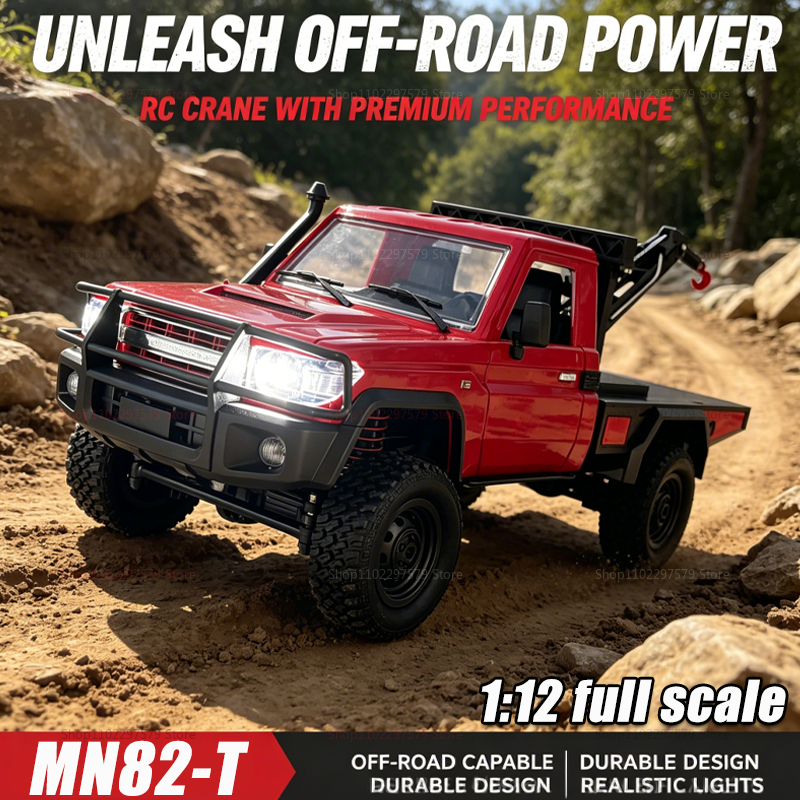 New MN82T RC Crawler 2.4G 4WD  - Interior Design Remote ulasan dan harga