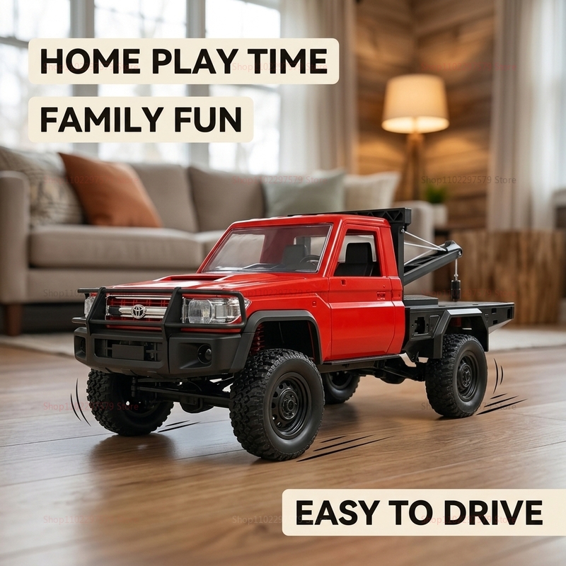 New MN82T RC Crawler 2.4G 4WD  - Interior Design Remote ulasan dan harga