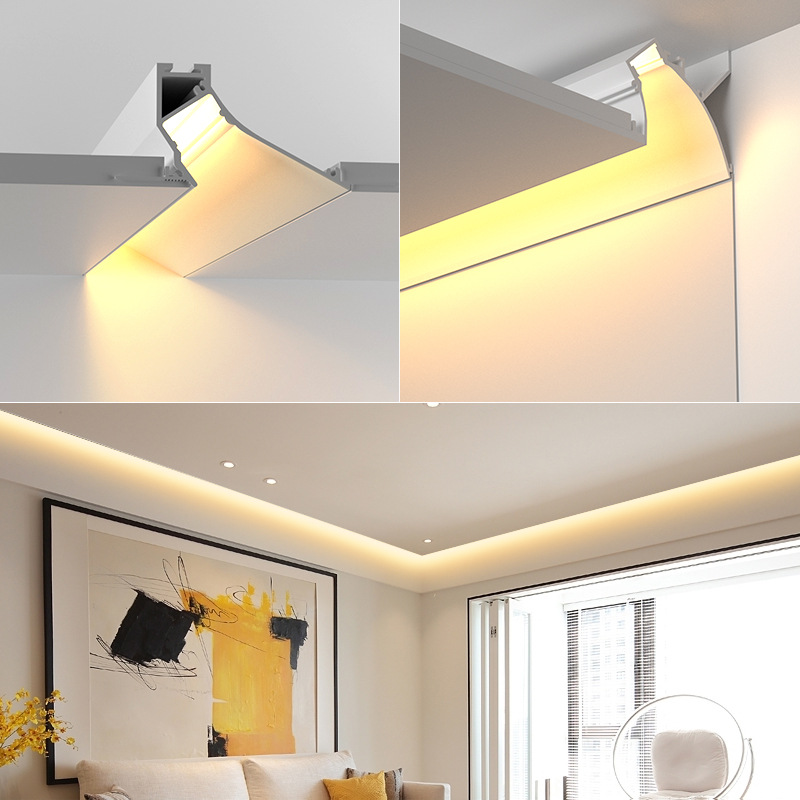 Modern Recessed Aluminum Profi - Interior Design Elements ulasan dan harga