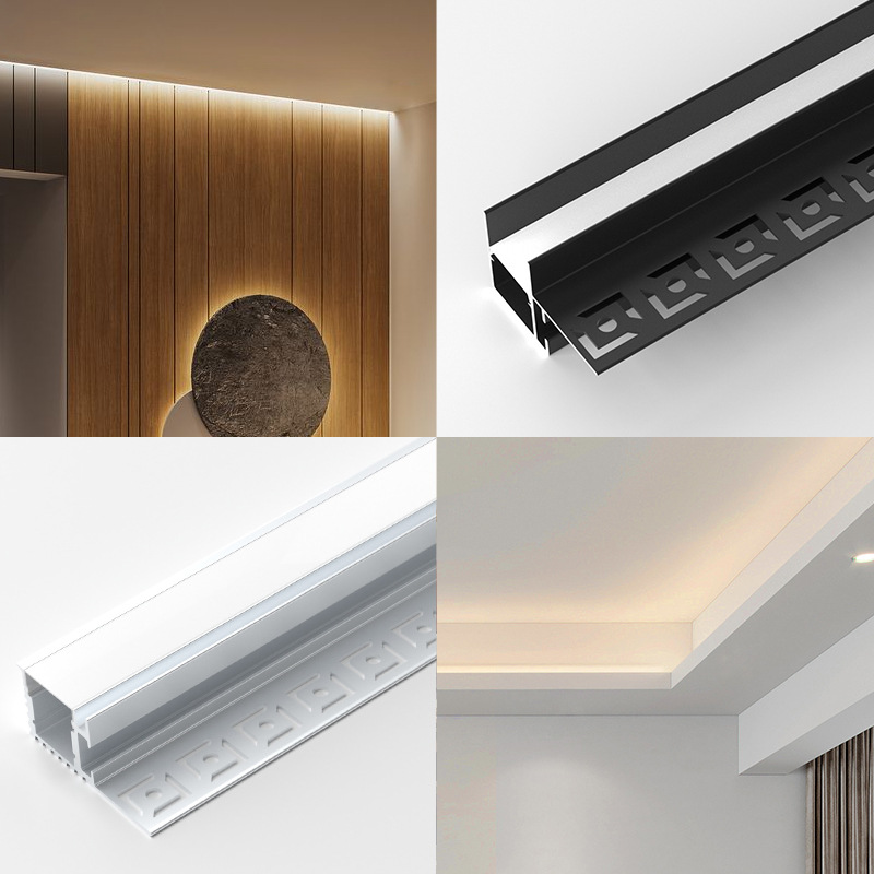 Modern Recessed Aluminum Profi - Interior Design Elements ulasan dan harga