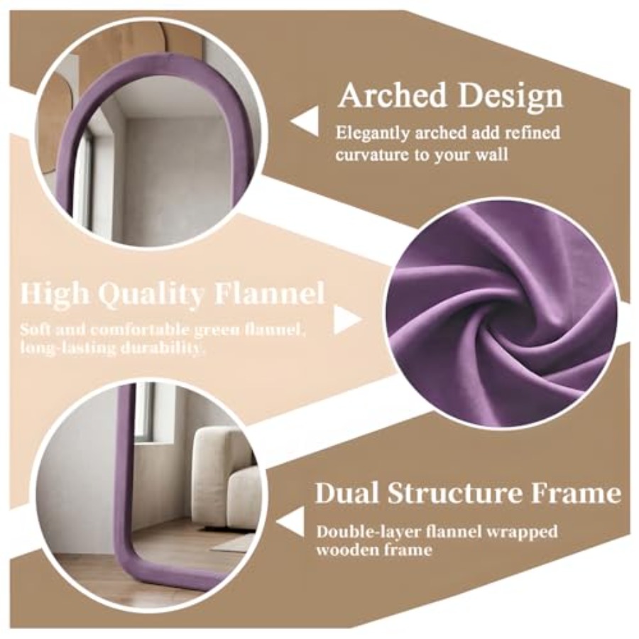 Full Length Mirror 56x20 Arch  - Arch Mirror Leaning ulasan dan harga