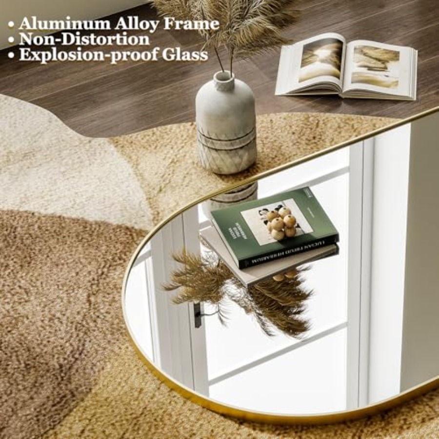 Full-length arched mirror for  - Arch Mirror Leaning ulasan dan harga