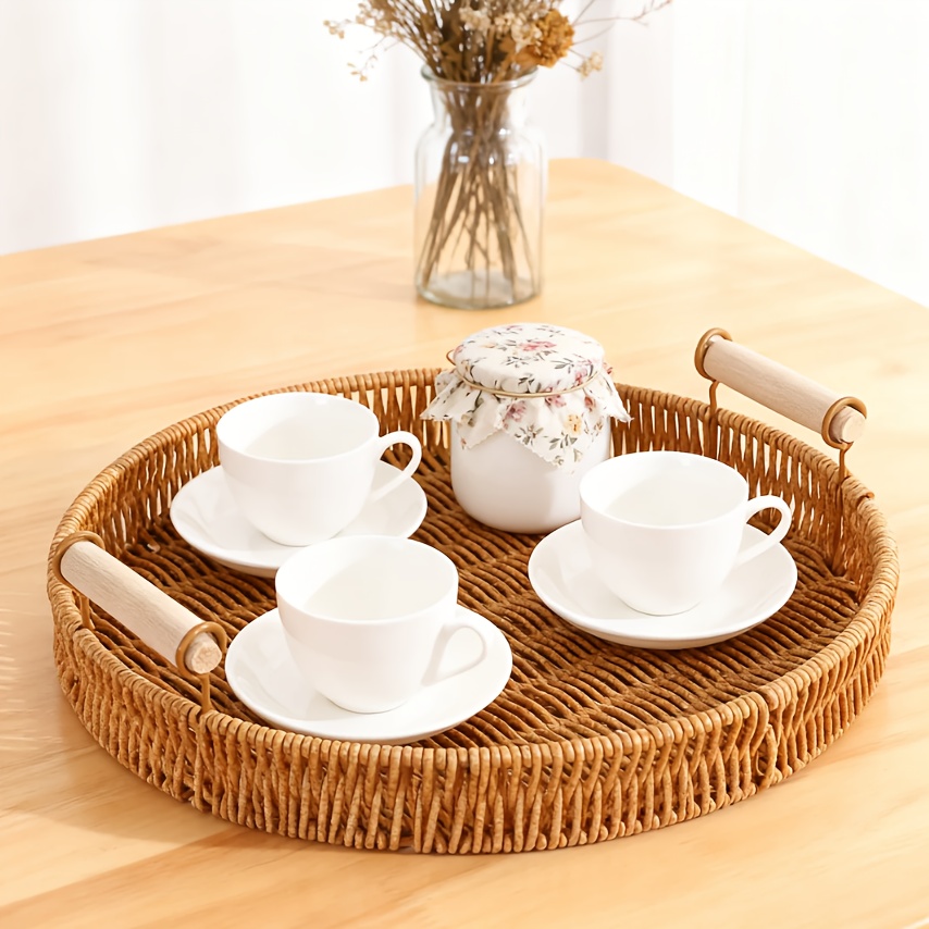 Spring Picnic Set with a Ratta - Rattan Tray Handle ulasan dan harga