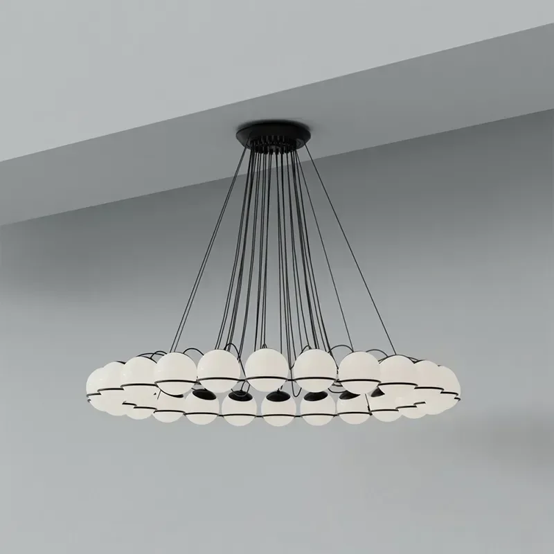 Modern Creative Glass Ball Cha - Interior Design Elements ulasan dan harga