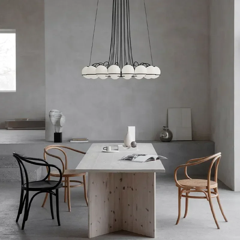 Modern Creative Glass Ball Cha - Interior Design Elements ulasan dan harga