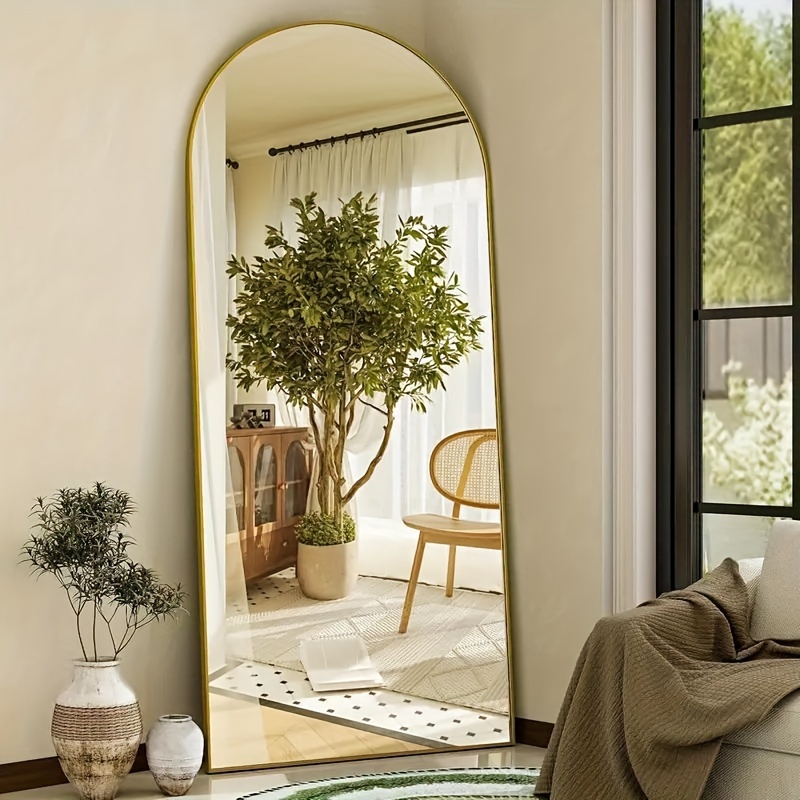 Arched/Rect Full Length Mirror - Arch Mirror Leaning ulasan dan harga