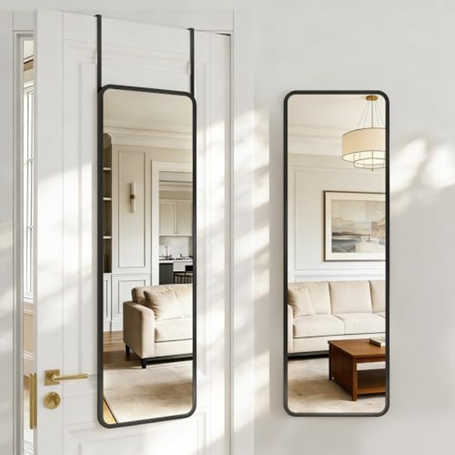 48''x 14'' Full Length Mirror  - Arch Mirror Leaning ulasan dan harga