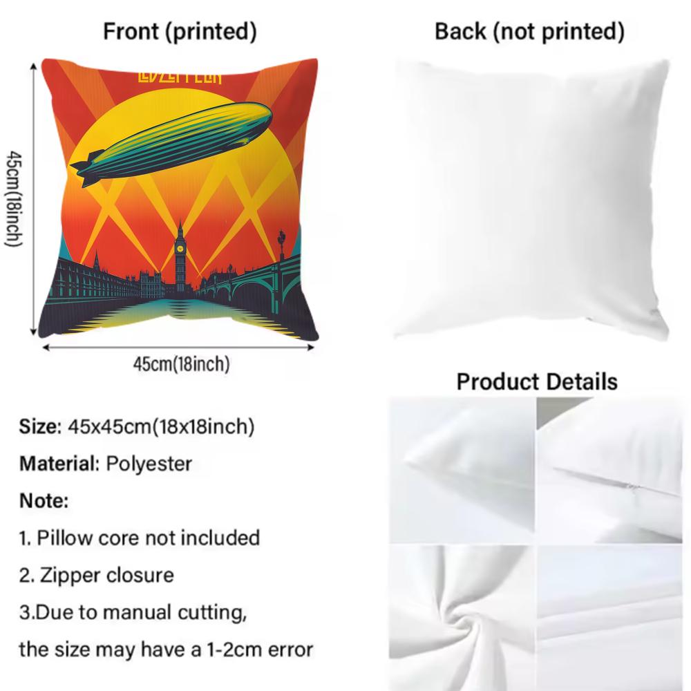 Band L-Led Z-Zeppelin Cushion  - Interior Design Elements ulasan dan harga