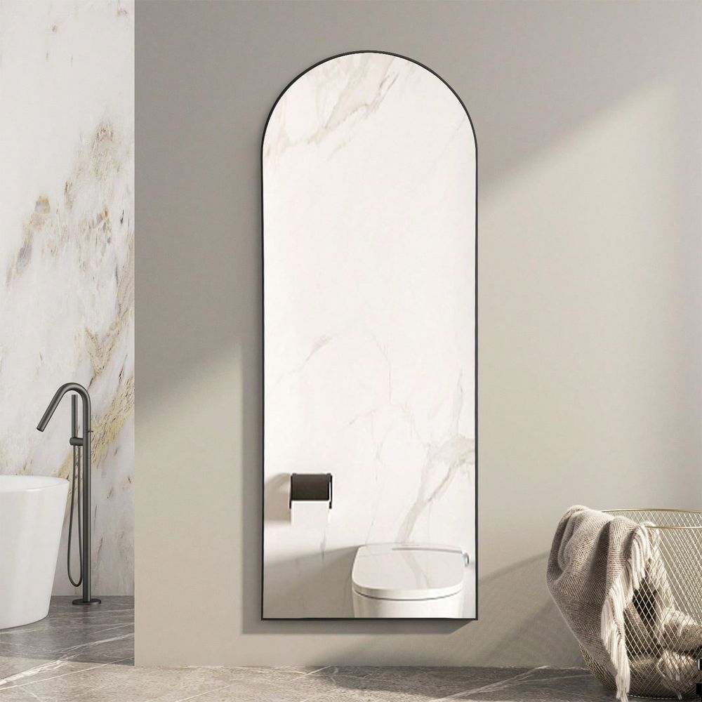 Arched Full Length Mirror 64 X - Arch Mirror Leaning ulasan dan harga