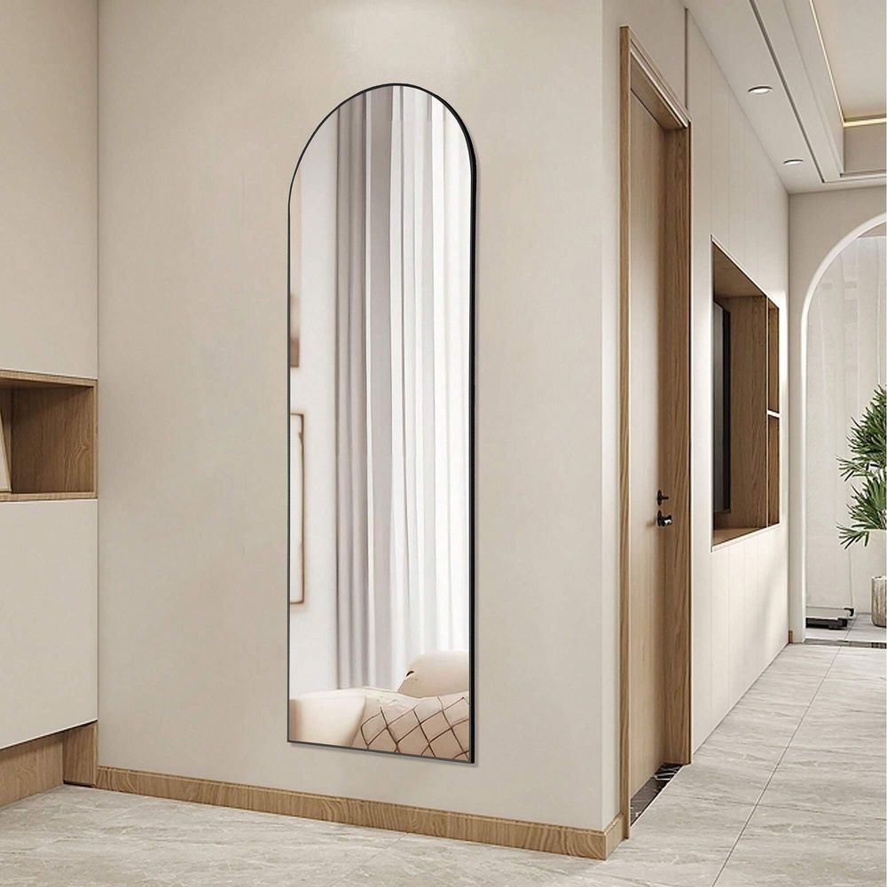 Arched Full Length Mirror 64 X - Arch Mirror Leaning ulasan dan harga