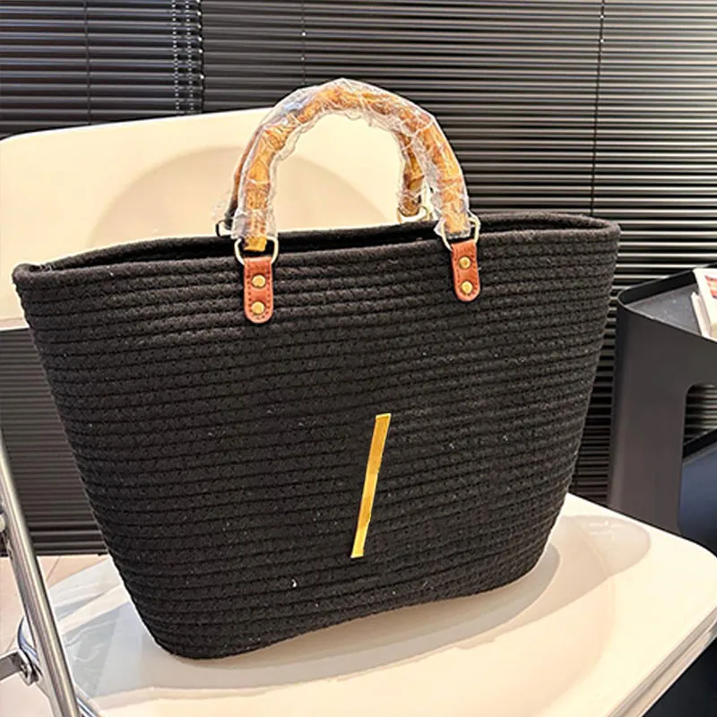 Woven Tote Bag Designer Straw  - Interior Design Its ulasan dan harga