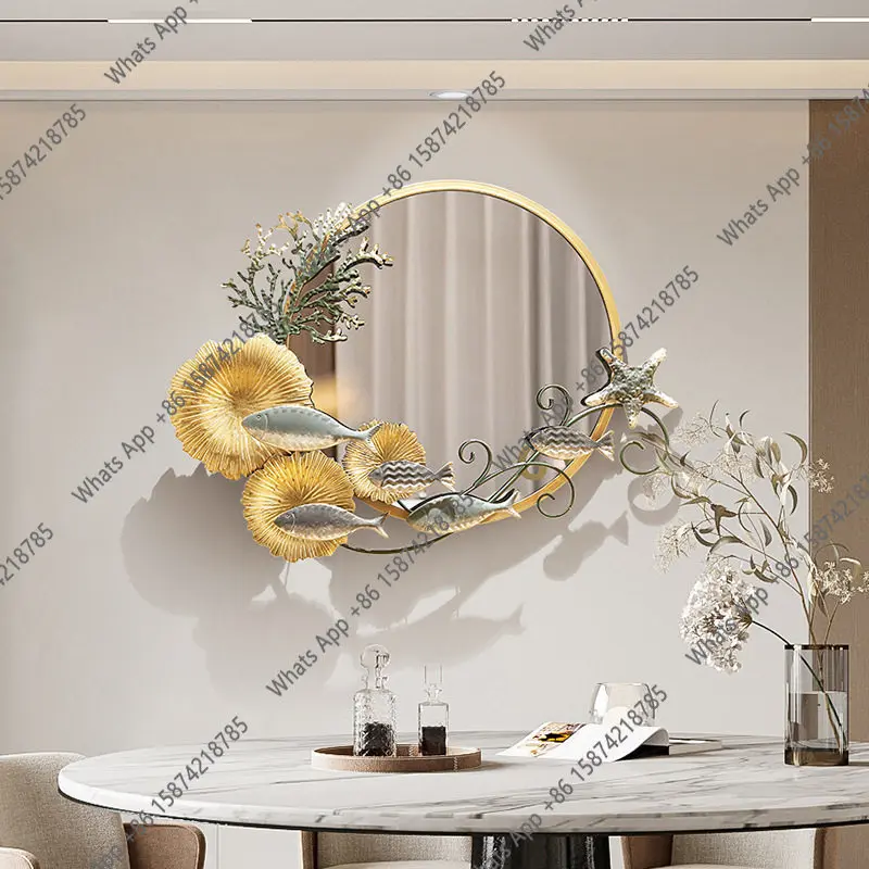 Premium Background Decorative  - Rattan Mirror Round ulasan dan harga