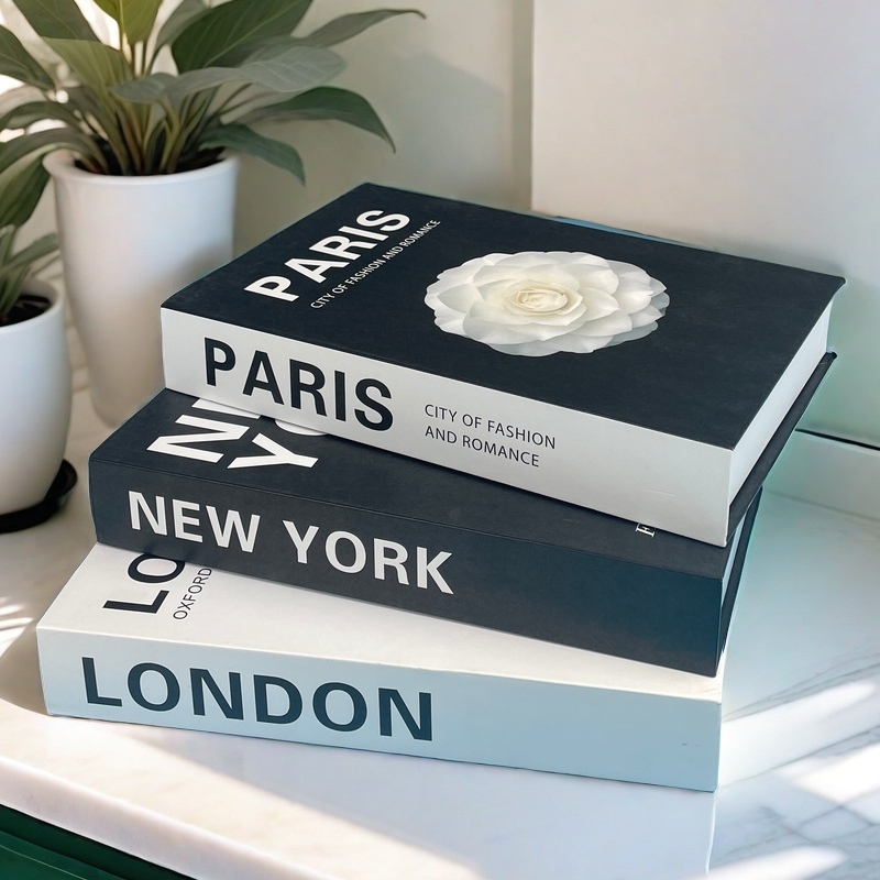 Luxury Fake Book Storage Box P - Interior Design New York ulasan dan harga